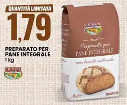 Eurospin Preparato per pane integrale TRE MULINI offerta