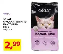 DPiù 440AT Croccantini gatto manzo-riso offerta