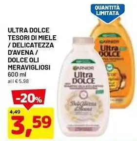 DPiù Ultra dolce tesori di miele / delicatezza d'avena / dolce oli meravigliosi offerta