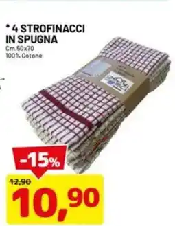 DPiù 4 strofinacci in spugna offerta