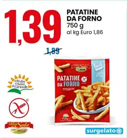 Eurospin Patatine da forno Delizie Sole offerta