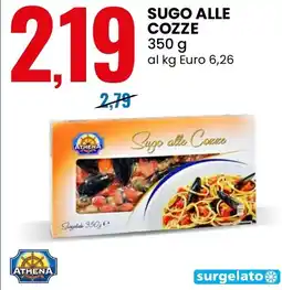 Eurospin Sugo alle cozze ATHENA offerta