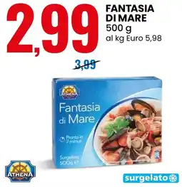 Eurospin Fantasia di mare ATHENA offerta