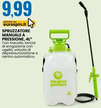 Eurospin Spruzzatore manuale a pressione offerta