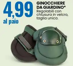 Eurospin Ginocchiere da giardino offerta