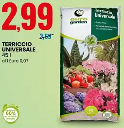 Eurospin Terriccio universale offerta