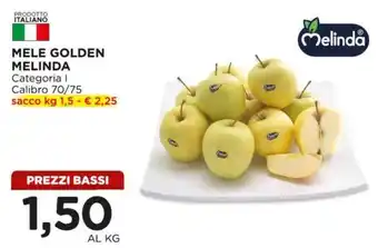 Alì Supermercati Mele golden MELINDA offerta