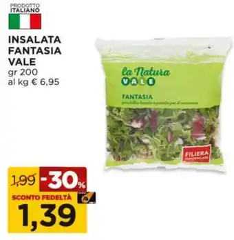 Alì Supermercati Insalata fantasia vale LA NATURA offerta