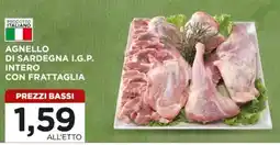 Alì Supermercati Agnello di sardegna i.g.p. intero con frattaglia offerta