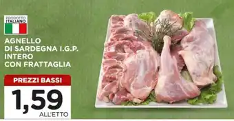 Alì Supermercati Agnello di sardegna i.g.p. intero con frattaglia offerta