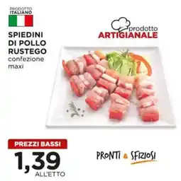 Alì Supermercati Spiedini di pollo rustego offerta