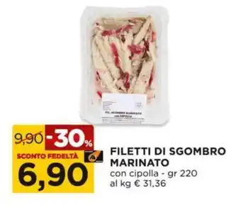 Alì Supermercati Filetti di sgombro marinato offerta