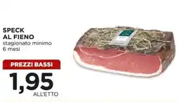 Alì Supermercati Speck al fieno offerta