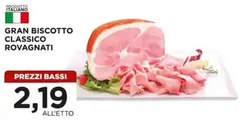 Alì Supermercati Gran biscotto classico ROVAGNATI offerta