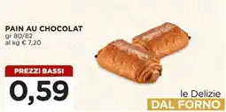 Alì Supermercati Pain au chocolat offerta