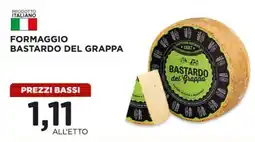 Alì Supermercati Formaggio bastardo del grappa offerta