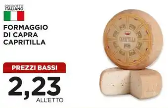 Alì Supermercati Formaggio di capra capritilla offerta