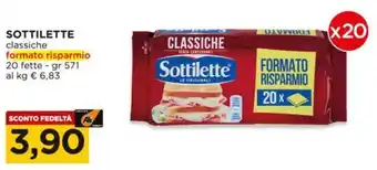 Alì Supermercati SOTTILETTE classiche offerta