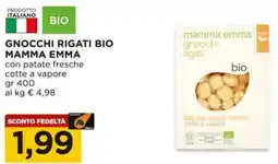 Alì Supermercati Gnocchi rigati bio MAMMA EMMA offerta