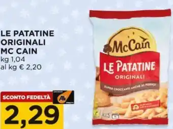 Alì Supermercati Le patatine originali MC CAIN offerta