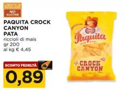 Alì Supermercati Paquita crock canyon PATA offerta