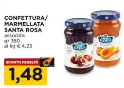 Alì Supermercati Confettura/ marmellata SANTA ROSA offerta