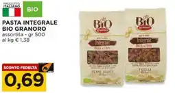 Alì Supermercati Pasta integrale BIO GRANORO offerta