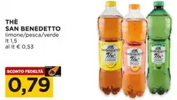 Alì Supermercati Thè SAN BENEDETTO offerta