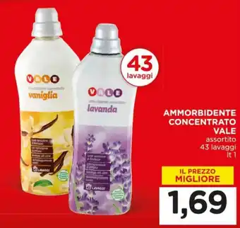 Alì Supermercati Ammorbidente concentrato VALE assortito offerta