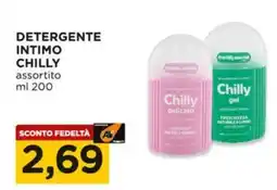 Alì Supermercati Detergente intimo CHILLY assortito offerta