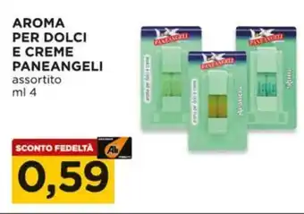 Alì Supermercati Aroma per dolci PANEANGELI assortito offerta