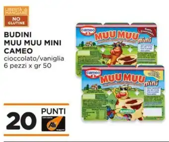 Alì Supermercati Budini muu muu mini CAMEO offerta