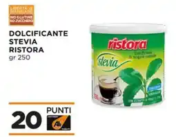 Alì Supermercati Dolcificante stevia RISTORA offerta