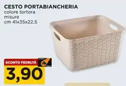 Alì Supermercati Cesto portabiancheria offerta