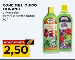 Alì Supermercati Concime liquido FIORAND offerta