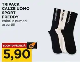 Alì Supermercati Tripack calze uomo SPORT FREDDY offerta