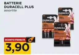 Alì Supermercati Batterie DURACELL PLUS assortite offerta