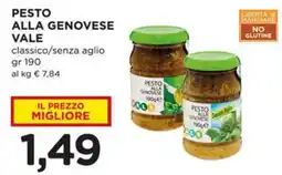 Alì Supermercati Pesto alla genovese VALE offerta