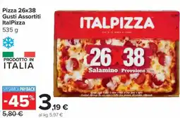 Carrefour Express Pizza 26x38 Gusti Assortiti ItalPizza offerta