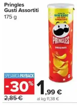 Carrefour Express Pringles Gusti Assortiti offerta