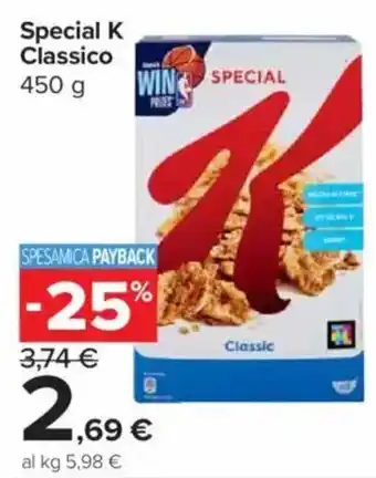 Carrefour Express Special K Classico offerta