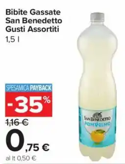 Carrefour Express Bibite Gassate San Benedetto Gusti Assortiti offerta