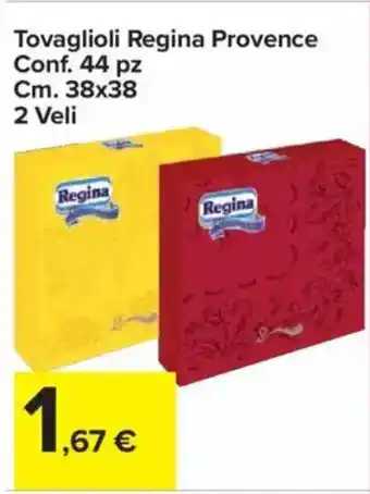 Carrefour Express Tovaglioli Regina Provence offerta