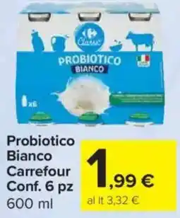 Carrefour Express Probiotico Bianco Carrefour offerta