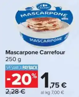 Carrefour Express Mascarpone Carrefour offerta