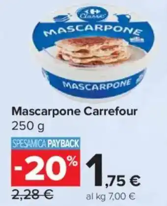 Carrefour Express Mascarpone Carrefour offerta