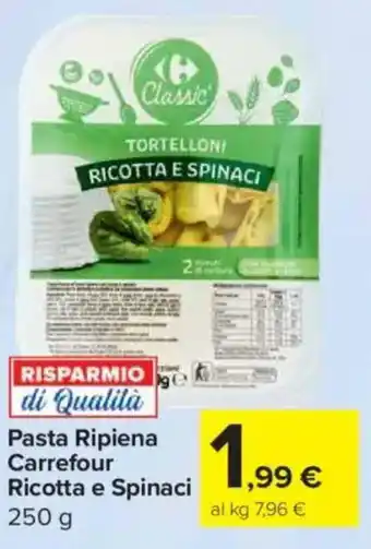 Carrefour Express Pasta Ripiena Carrefour Ricotta e Spinaci offerta