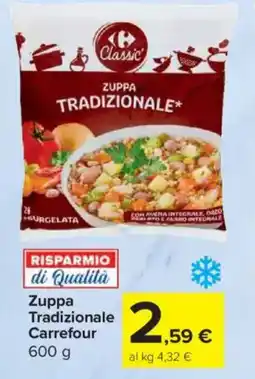 Carrefour Express Zuppa Tradizionale Carrefour offerta