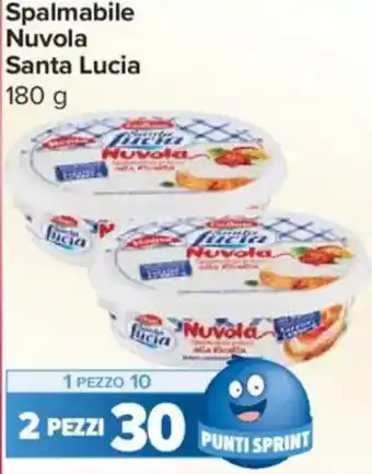 Carrefour Express Spalmabile Nuvola Santa Lucia offerta