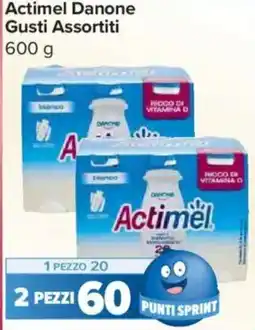 Carrefour Express Actimel Danone Gusti Assortiti offerta